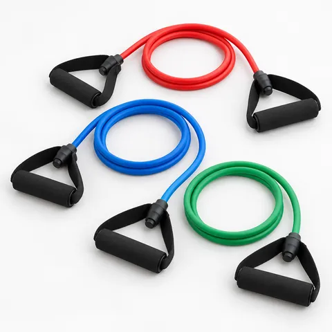 Tube bands with handles
